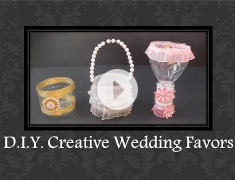 D.I.Y. Easy Creative Wedding Favors ideas