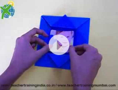 How to make origami Photoframe