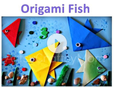 How to make an Origami Fish