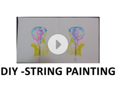 DIY - How to do String Painting