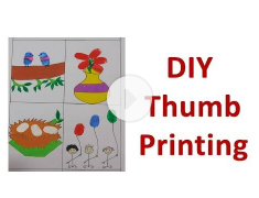 DIY -  How to do Thumb Printing