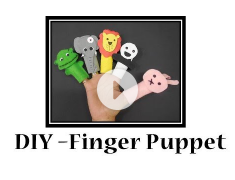 How to make Finger Puppets out of Felt Cloth and Foam Sheet