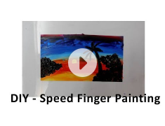 DIY - Speed Finger Painting