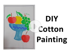 DIY - How to do Cotton Painting