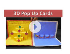 DIY - How to make 3D Pop Up Greeting Cards