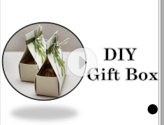DIY cute gift boxes