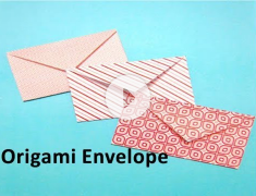 How to make an Origami Envelope