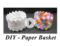 DIY - How to make Paper Basket